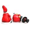 Santa/Snowman Shaped Resin Sculpture for Festival Home Decoration Desktop Ornament Accessories Holiday Party Supplies
