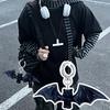 Halloween Cat Shapes Halloween Accessories Bag Pendants Fashion Accessories Halloween Gifts Gothic Style Keychains Y2K 13.4x7.5cm