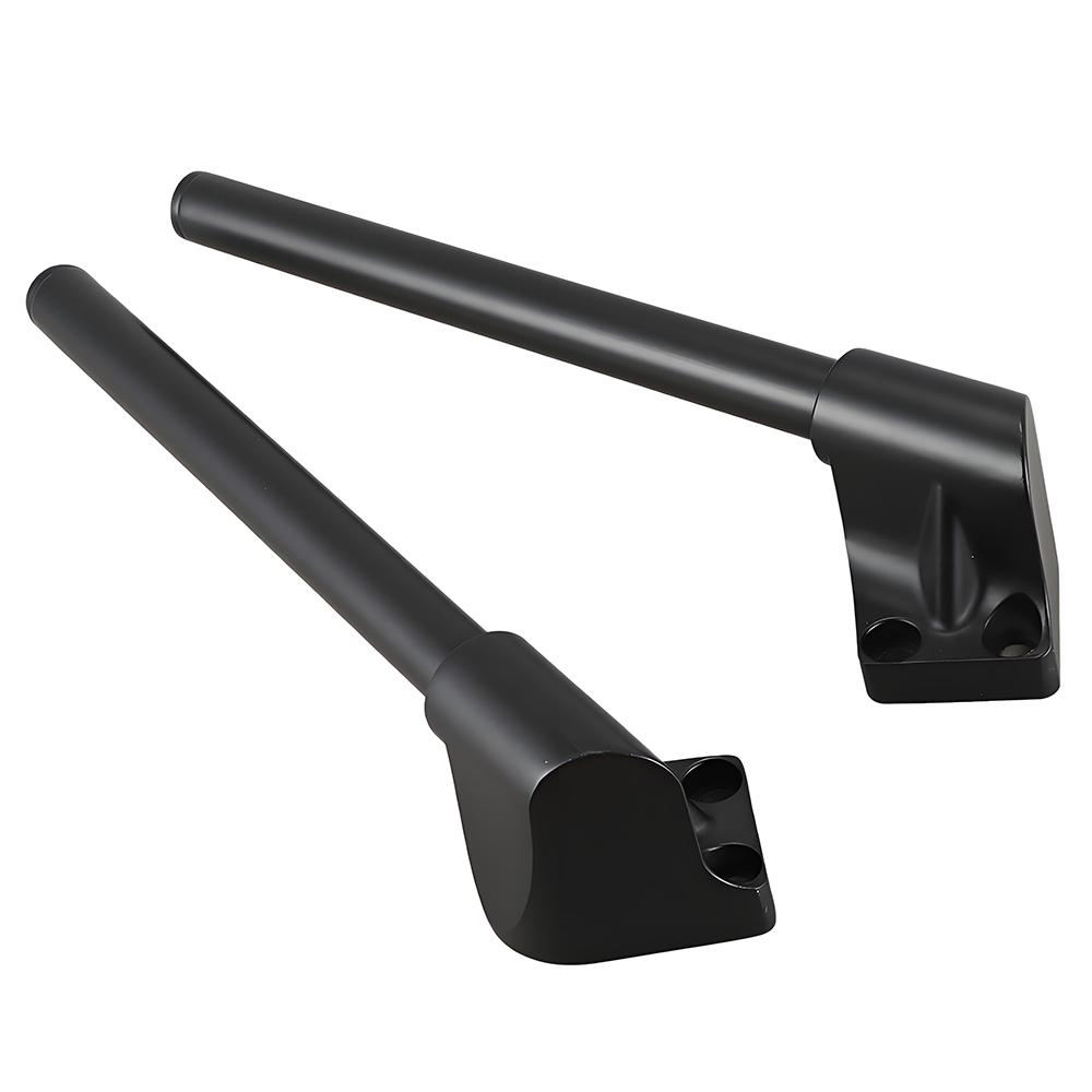 Split Handlebar Handle Bar Poem For KAWASAKI Ninja 300 300R 250 250R EX250 Motorcycle Black Aluminum 2008-2017 2014 2015 2016