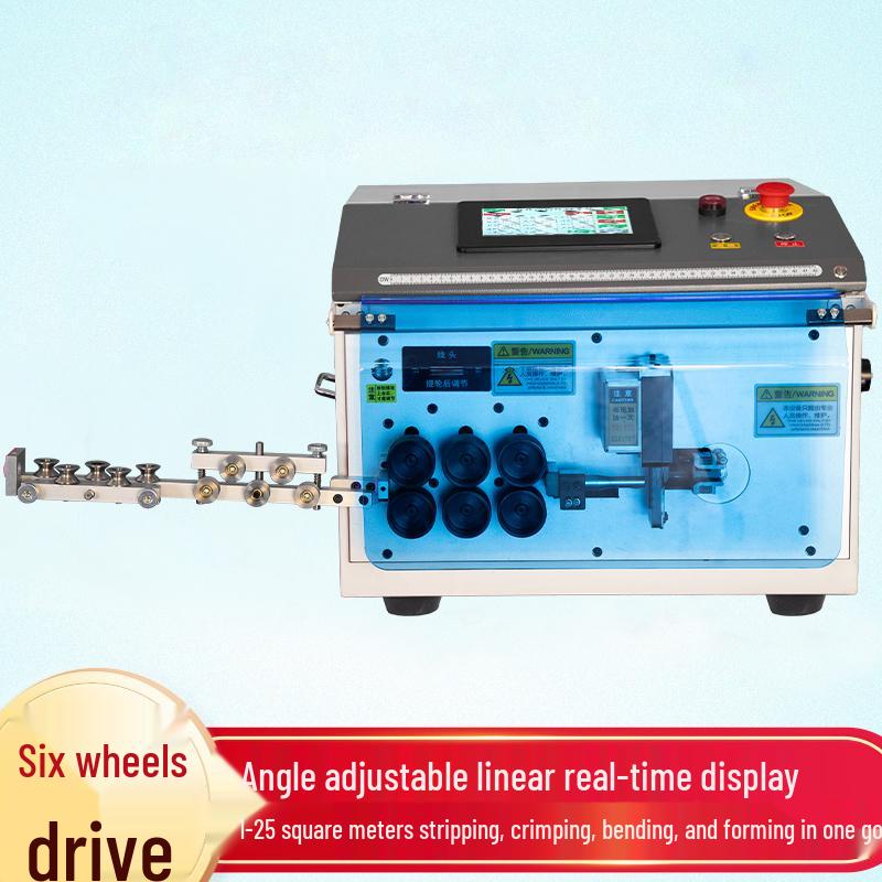 Fully Automatic Wire & Cable Stripping and Bending Machine for Electric Meter Boxes & Cabinets