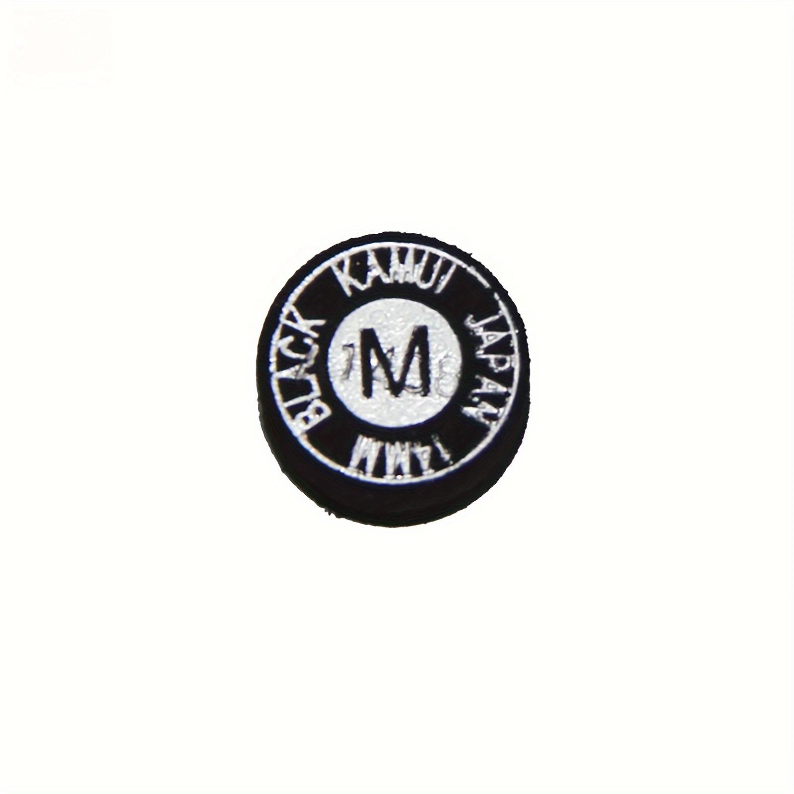 

14мм Чорна Наклейка Kamui для Кия, Наклейка для Снукерного Кия, Аксесуари для Заміни та Ремонту Наклейок для Кия, Доступна у Варіантах Твердості SS, M та H. M