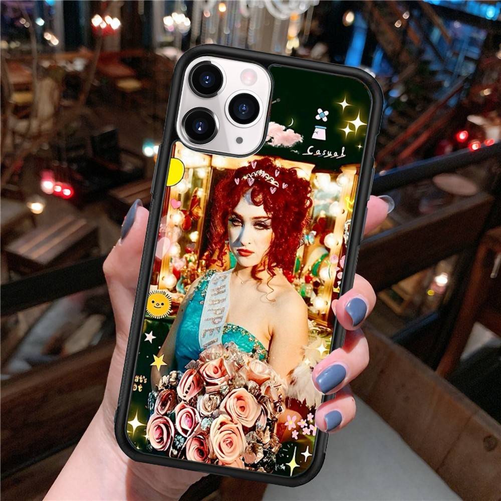 Singer C-Chappell R-Roan Phone Case Wireless Charging PC+TPU For IPhone 11 12 13 14 15 16 17 Pro Max Plus Case