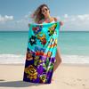 Beach Towel with Superthings3 Pattern - soft,absorbent,machine washable Lightweight&Modern,swimming,Travel Essentials