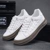 Fashion Spring and Summer New Men's Shoes Men's Casual Board Shoes PU Leather Low-top Sports Running Shoes