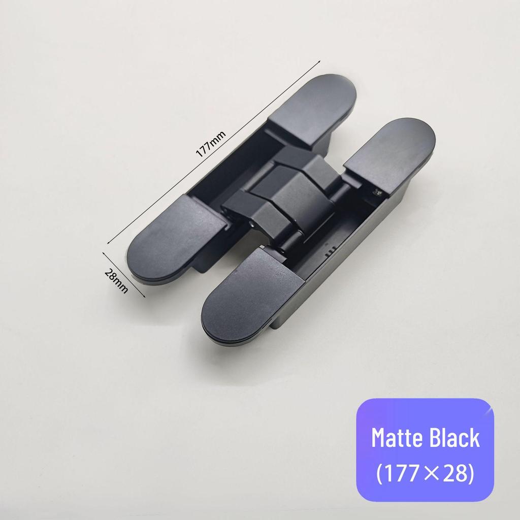 3D Adjustable Concealed Zinc Alloy Hinge for Wooden Doors
