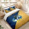 Custom Name Bedding Set 3 PiecesBristol Rovers Print Duvet Cover + 2 Pillowcases Soft Bed Decor