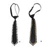 No Tie Necktie For Men And Women Easy Clip Structure With Substantial Polyester Silk Fabric For Office School And Formal Affairs