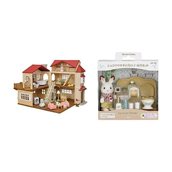 [Эксклюзивно для Amazon.co.jp] Sylvanian Families Дом Большой дом с красной крышей Делюкс Набор -Чердак - это секретная комната- 22-RZ+Sylvanian Families