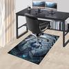 1pc ghostly bride moonlit cemetery Carpet Anti Slip Polyester Floor Mat for office.Bedroom