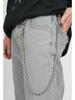 Unisex Hip-Hop Round Bead Trouser Chain - Chic Street Style Waist Chain