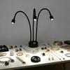 Remote-Controlled Long-Life Charging Spotlights for Jewelry Display Cases