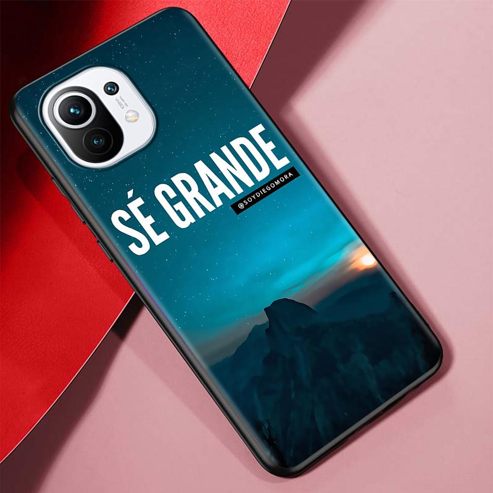 Inspirational Humor Quotes Case for Xiaomi Mi 11 Ultra 11T 10T 9T Pro Note 10 A2 9 8 Lite A3 CC9E 10S CC9 Black Soft Phone Cover