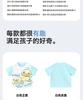 B. Duck Yellow Duck Children's Clothing Printed Cute Color Blocked Summer New Men's Breathable Short Sleeved Top
