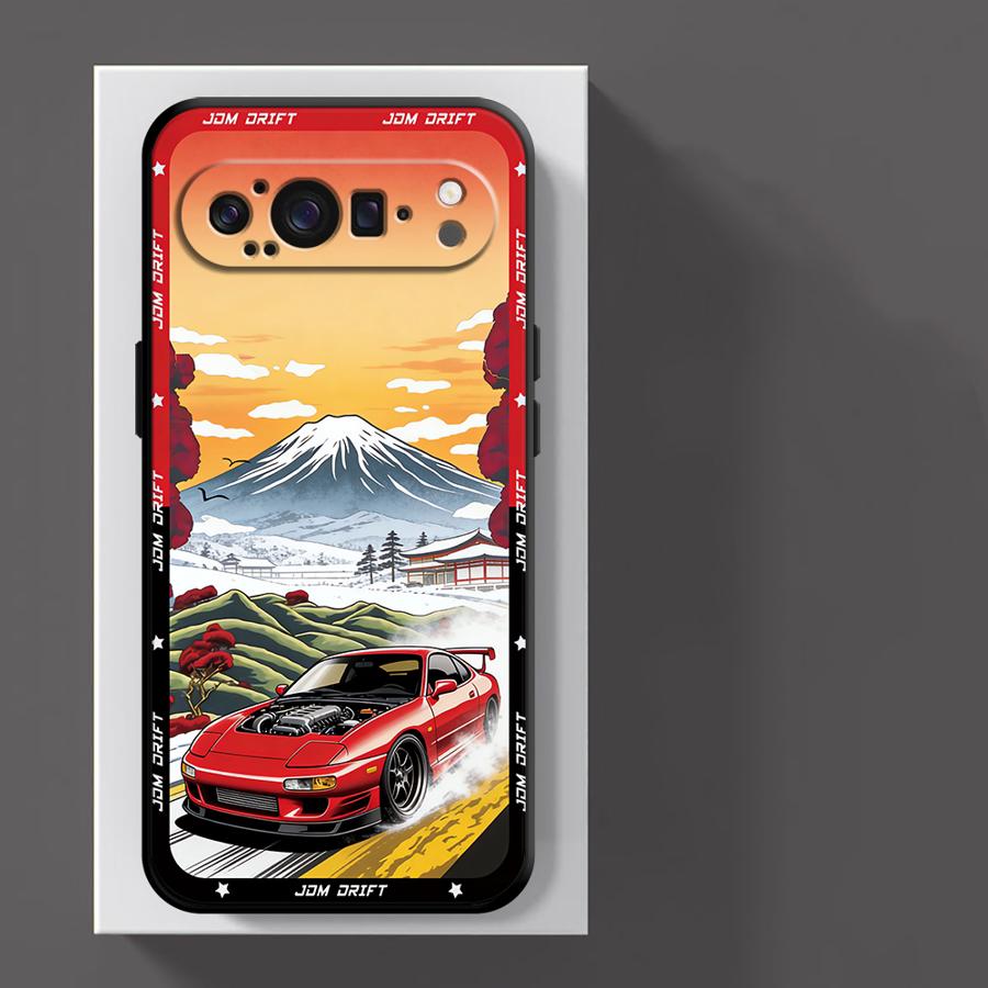 Funda Phone Cover Case for Google Pixel 10A 7a 10 9 Pro XL 9a 6 7 8 Pro 6a 8a JDM Sport Car