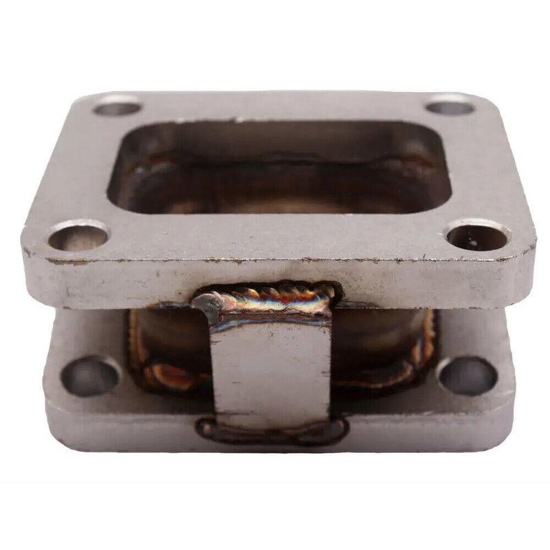 Stainless Steel 15 Degree Turbo Exhaust Manifold Flange Adapter Fitting for T3 T4 Turbo Auto Parts