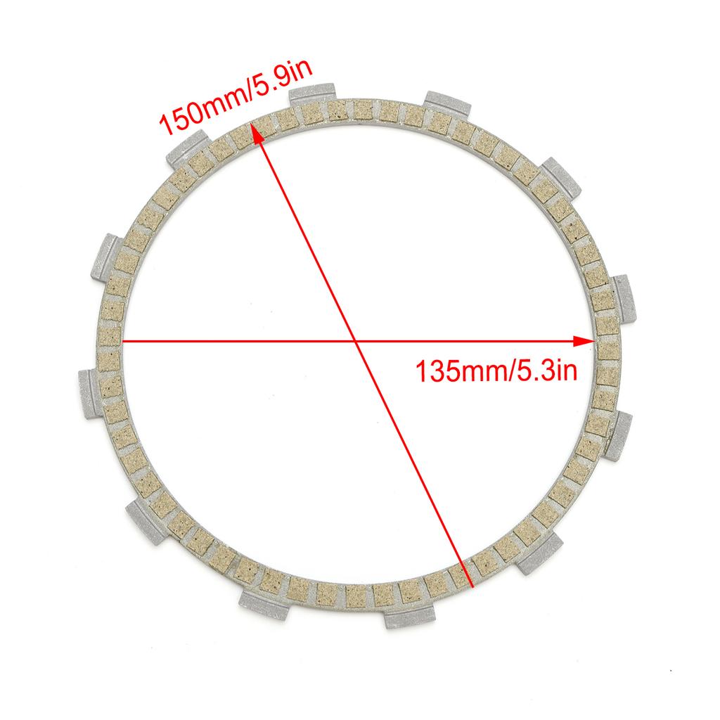 Clutch Friction Plate Kit Fit for Suzuki 21441-31J00 DL1050 V-Strom 1050 20-24