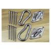 Heavy Duty Hammock Hanging Kit,Wall Ceiling Hook for Tree Swing Rope Chair Yoga Hardware Hooks(M5)
