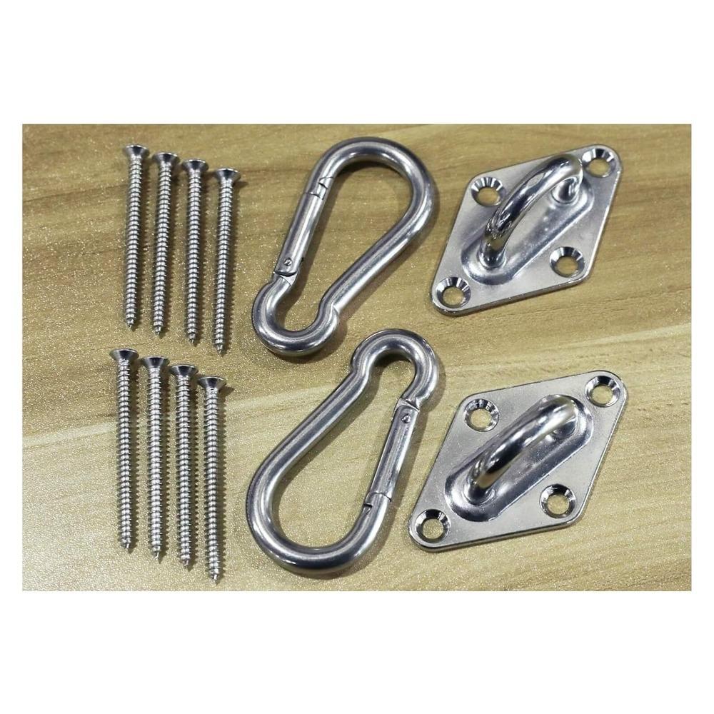 Heavy Duty Hammock Hanging Kit,Wall Ceiling Hook for Tree Swing Rope Chair Yoga Hardware Hooks(M5)
