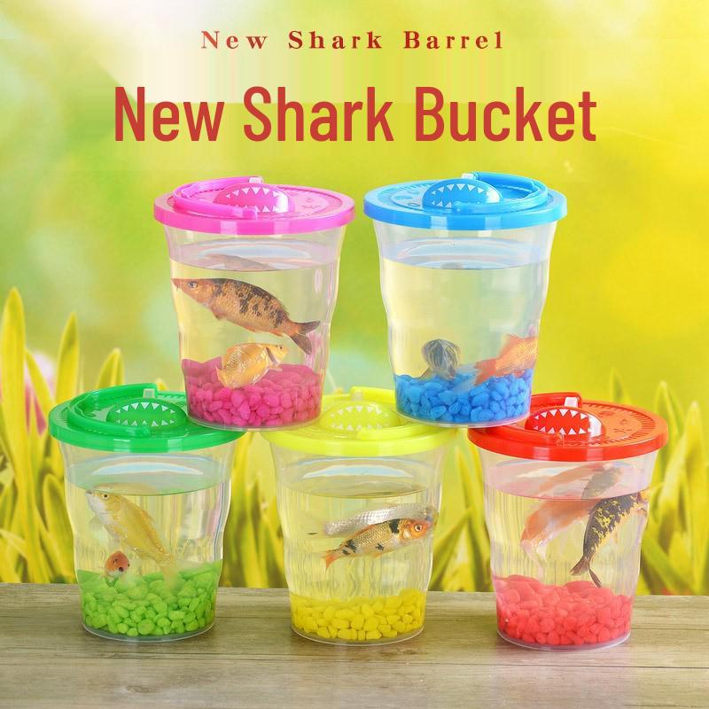 Transparent Handheld Pet Breeding Box: Large, Medium, Small - Turtle Tank, Goldfish Container, Enclosed Hamster Cage