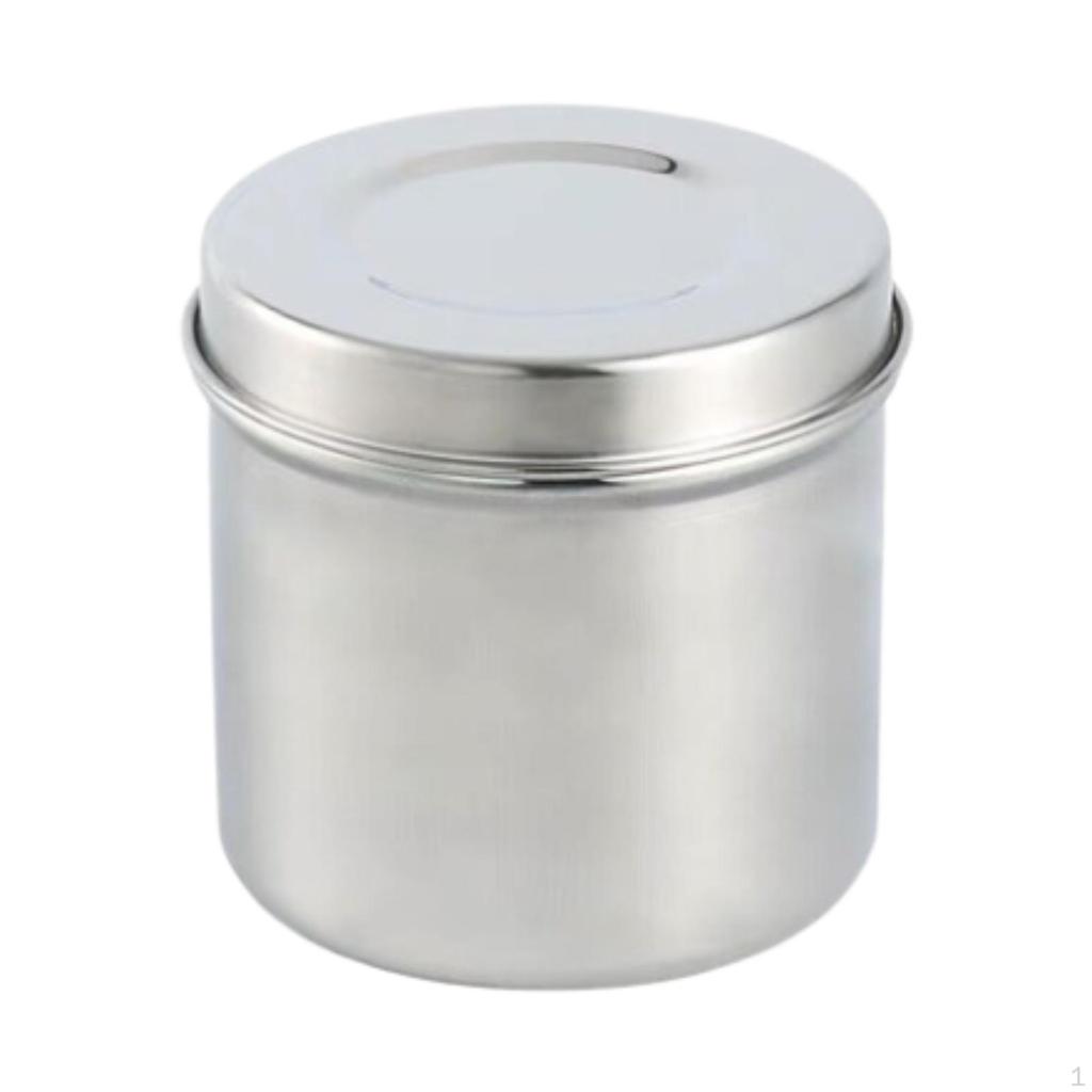 Medical Ointment Container with Lid for Cotton Balls in Professional Settings