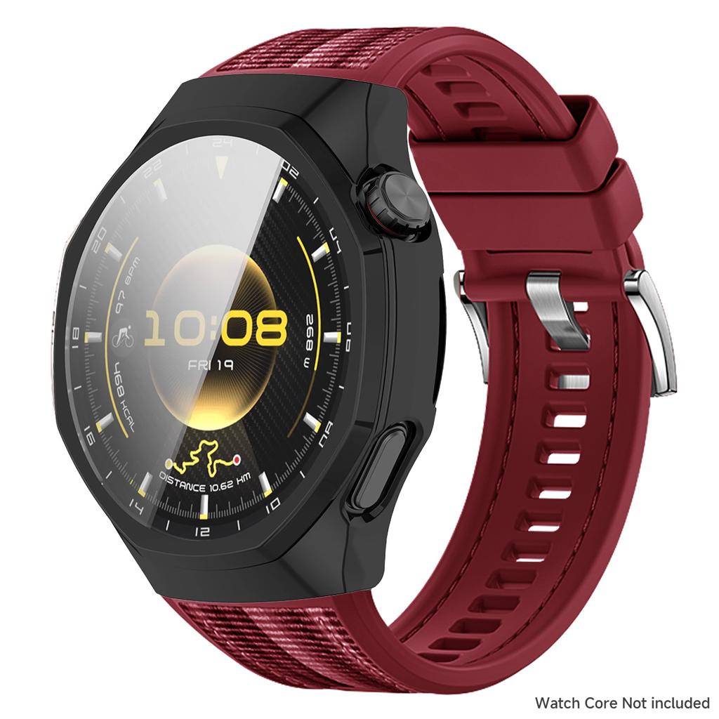 Pletený nylonový pásek+Tvrzené sklo+PC pouzdro Pro Huawei Watch GT6 Pro Sportovní řemínek Kryt proti pádu Pro GT 6 Pro Náramek+Pouzdro