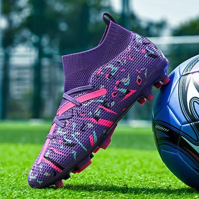 Football Shoes Broken Nails Artificial Grass Boys And Girls Teens Students Training Shoes Middle Help Camouflage Football Shoes