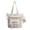 Schoolbag Junior High School Student Schoolbag Female Plaid Versatile High-value College Student Large-capacity High School Student Backpack Primary 