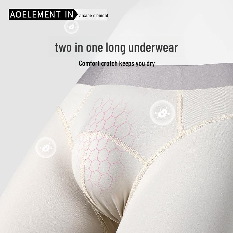 Schmale Baumwollstrumpfhose für Herren im Herbst & Winter - warme, dünne, jugendliche Leggings