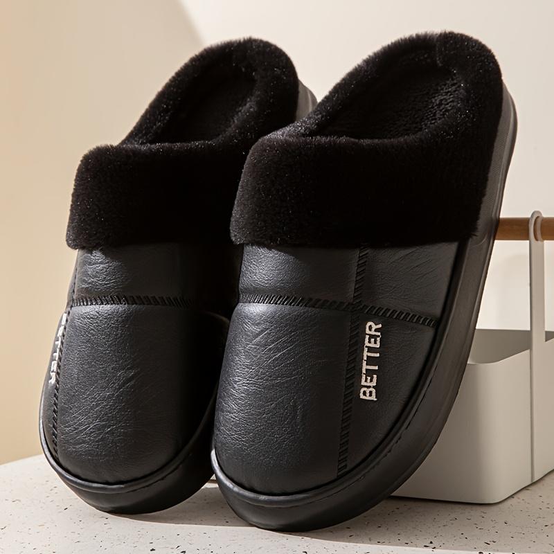 Men's Slipper Warm and Casual Non-Slip Slippers for Autumn and Winter
