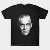 Herr Svart Tryckt T-shirt Karloff No-Cut Transferpapper Tryckt Bomulls-T-shirt