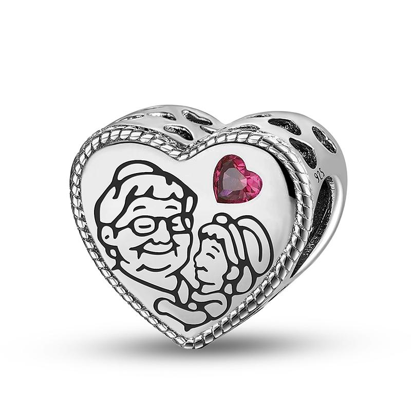 Copper Koala Christmas Tree Clover Love Heart Charms Beads Fit For Original Pan Bracelets Diy Fine Jewelry Gift