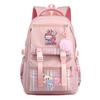 New Trend Labubu Printed Backpack Junior High School High School Student Large Capacity Student School Bag