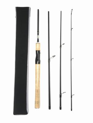 6.6ft Spinning Pack Rod 4-Piece (MH) Sea Bass Rod Bass Fishing Rod Rockfish Rod Trout Rod 6.6ft Spinning Rod 4-Piece Medium Heavy