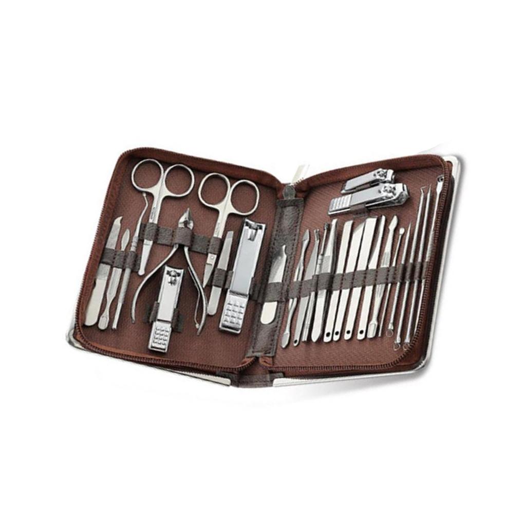 

Nail Clippers Stainless Steel Craftsmanship with Storage Box Anti-spring Manicure Set Rustproof Women Supplies Pedicure Kit