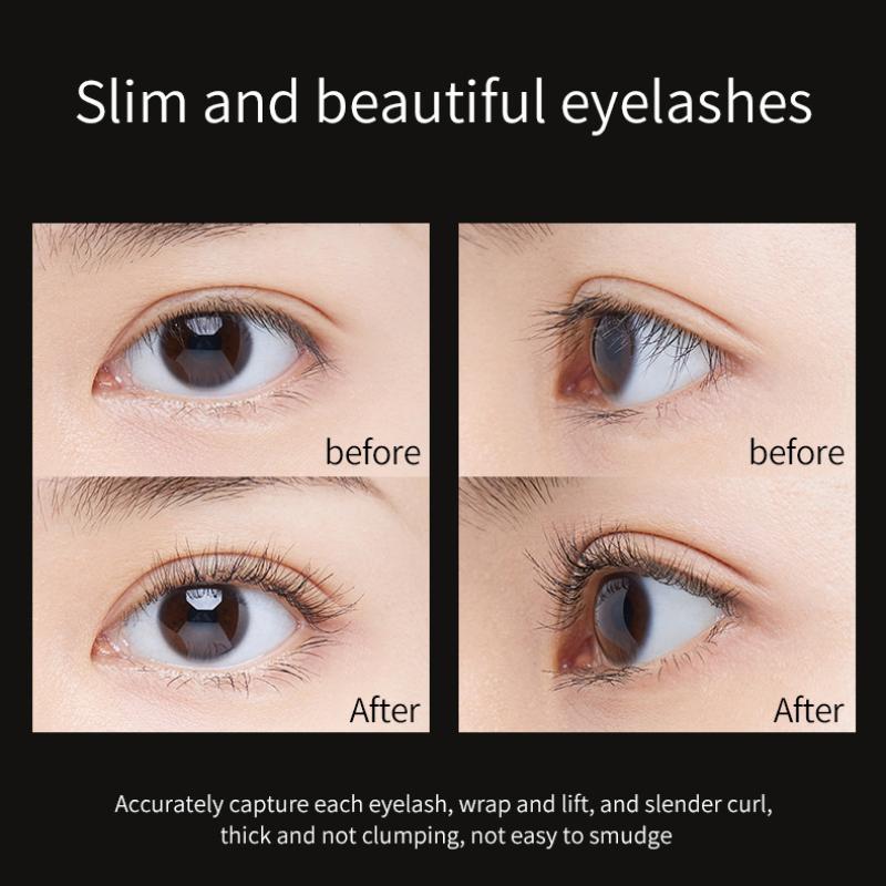 Shiny and Slender Eye Black Waterproof and Sweat Proof Long Lasting Curly Thick Not Easy To Get Dizzy Not Easy To Take Off Makeup