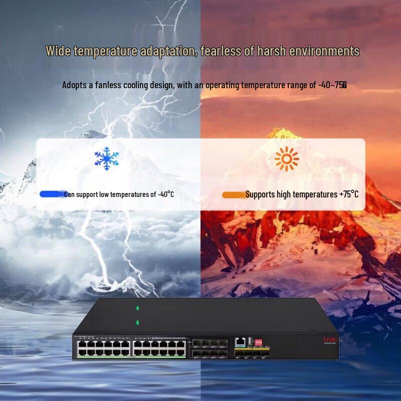 H3C IE4320-28S Rack-mount Industrial Layer 3 Switch
