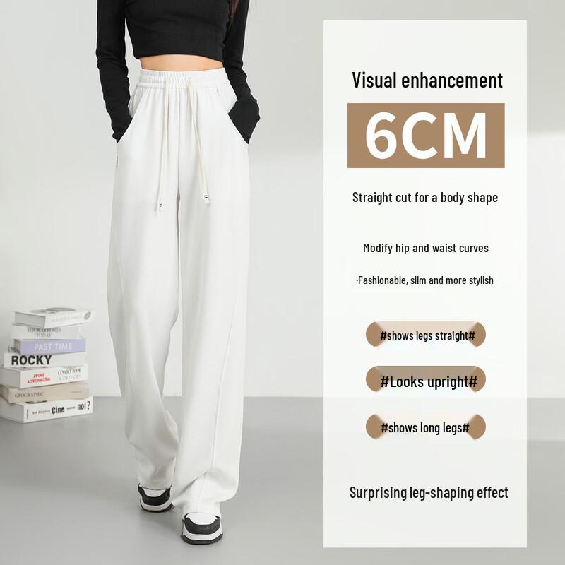 

Women s High-Waisted Drapey Loose-Fit Pants M