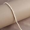 1String, White Natural Freshwater Pearls, Irregular Rice Pearl Beads, 1.8-2mm, for DIY Jewelry Making, Unique Birthday Party Wedding Crafts, 36cm