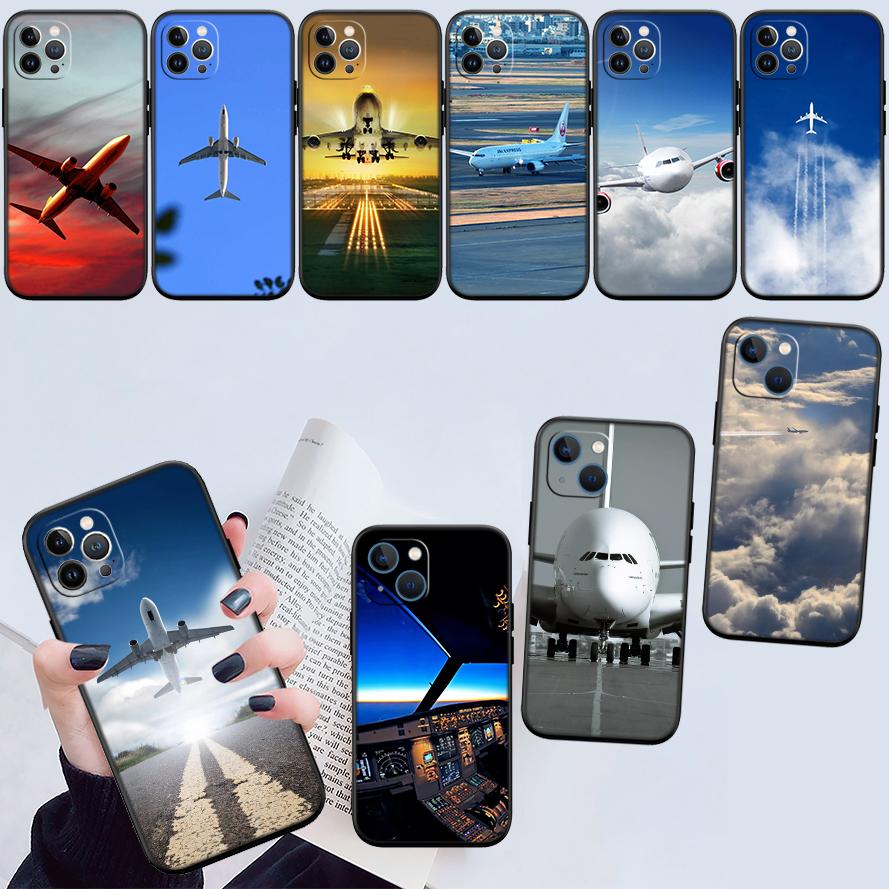 NH3 Aircraft travel cloud Sky Phone Case for OPPO A40 A60 A80 A15 A16 A16K A12 A17 A17K A54 A54S A53 A53S A55 A56 A57 A98 F23
