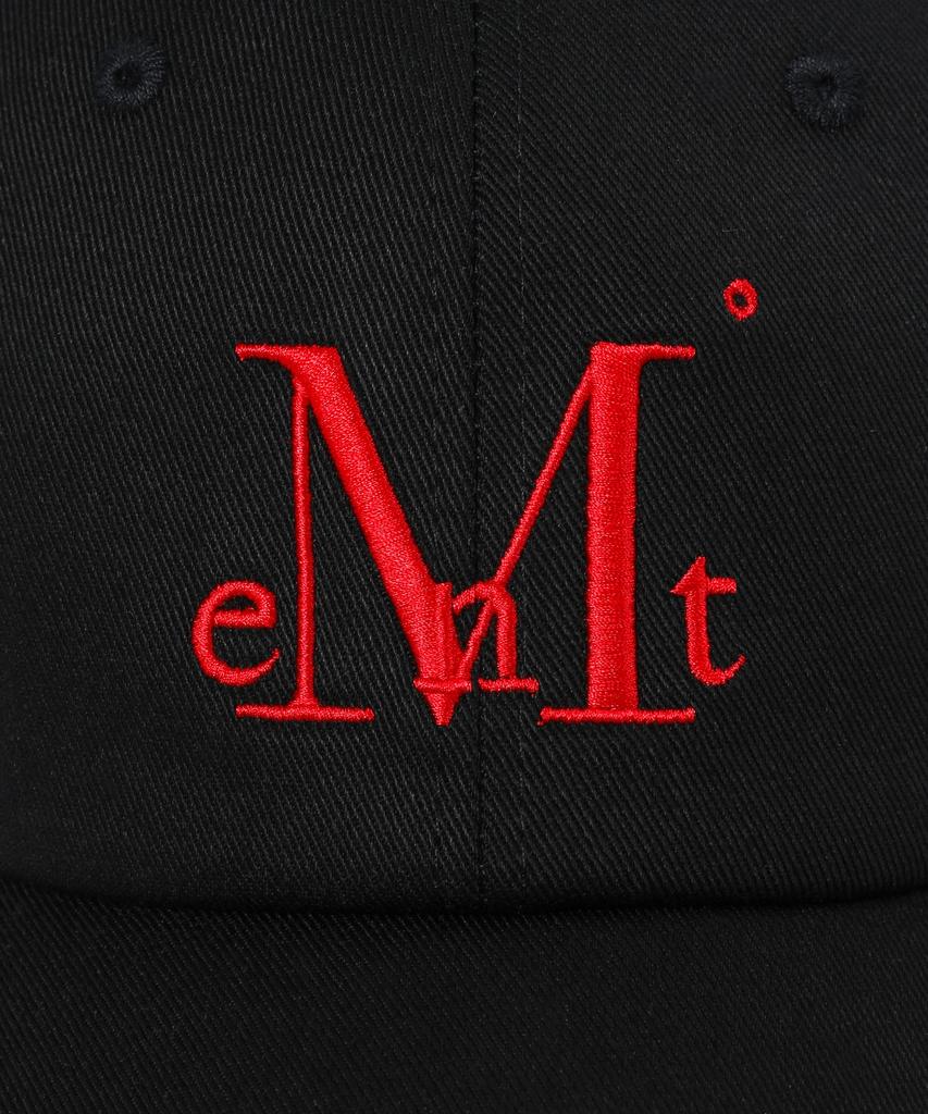Mucent Signature Ball Cap (Black (Red Logo))