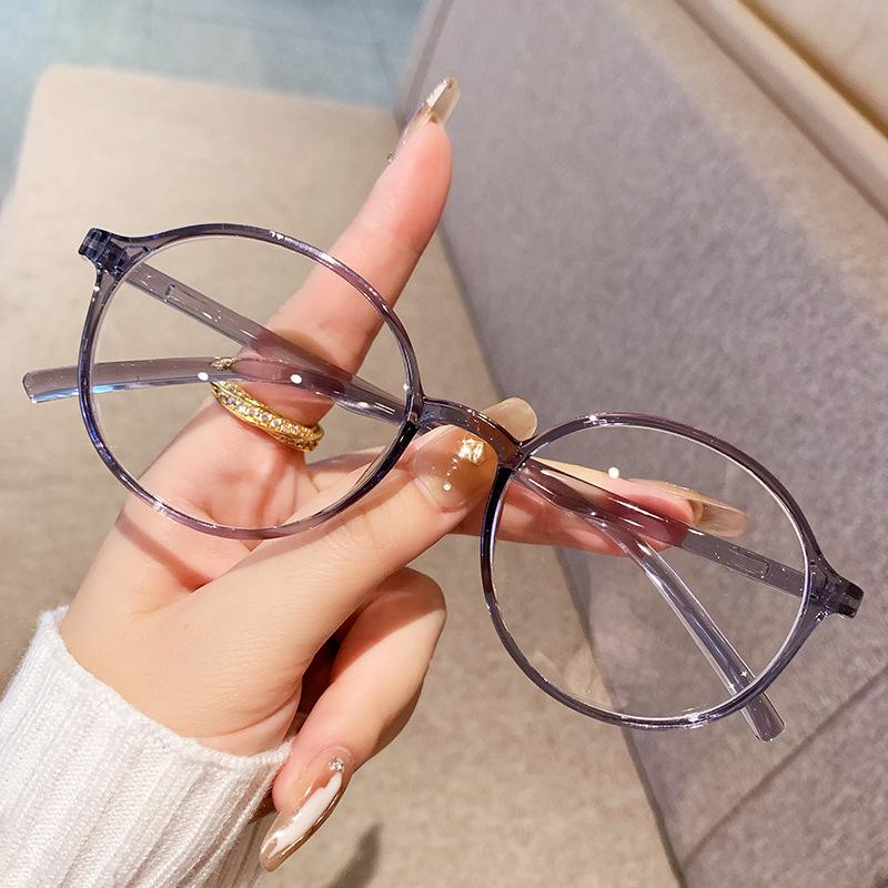 TR90 Retro Round Anti-Blue Light Bifocal Reading Glasses for Seniors