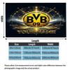 1PC Borussia Custom Name Patterned Flannel Blanket Suitable For All Seasons for Home Decor Warmth and Comfort Gifts Holiday Present