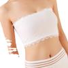 Lace Strapless One-Shoulder Bandeau Bra for Women, Anti-Exposure, No-Padding, Chest Wrap.