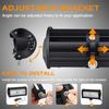 2Pcs 7'' Led Work Light Bar 800W Spot Flood Beams Combo For Car Tractor Boat Offroad Truck Suv Atv Car Repairing Lights