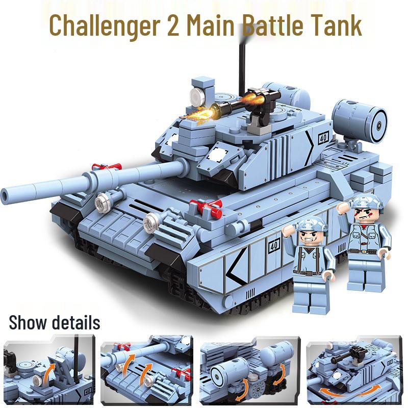 Compatible Military SWAT Armored Car Building Blocks - Educational Assembly Toy for Boys