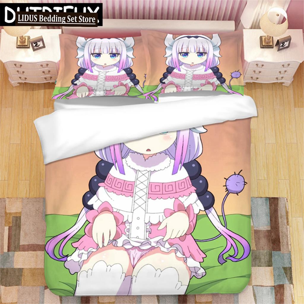 Japanese Anime KannaKamui 3D Printed Bedding Set Duvet Covers Pillowcases Comforter Bedding Set Bedclothes Duvet Cover 01