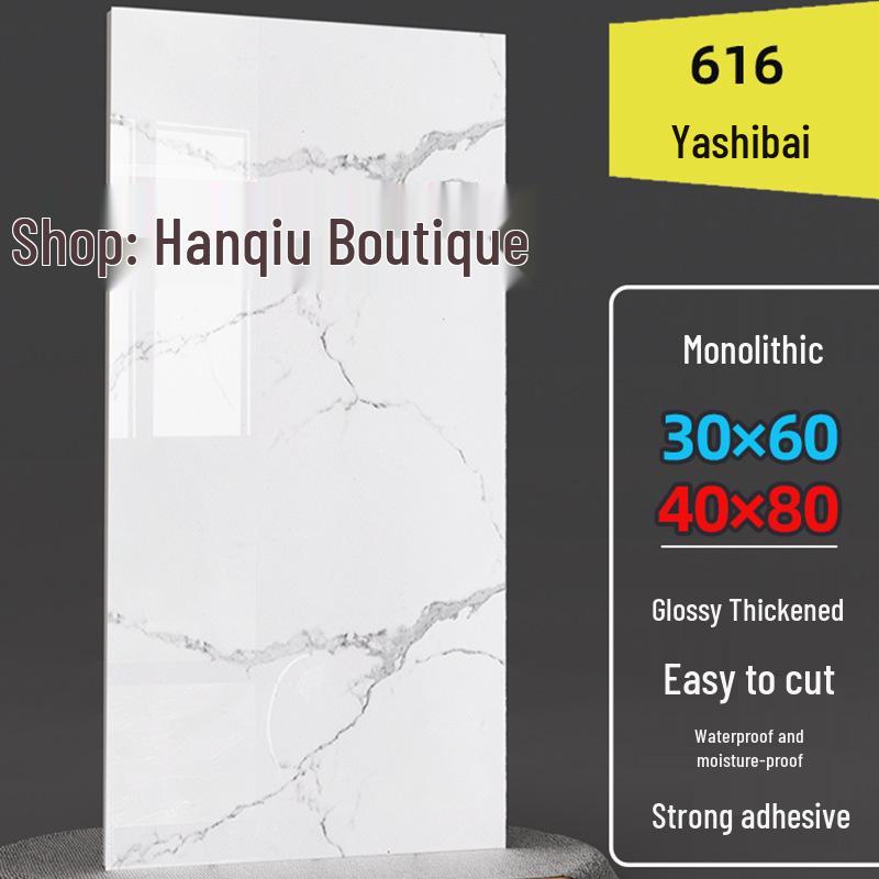 Self-Adhesive Grid Tile Wall Stickers for Bedroom, Living Room, Kitchen & Bathroom Renovation - Waterproof Decoration