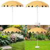 Patio Umbrella Outdoor Table Umbrella Water Resistant Heavy Duty Shade Screen Replacement Parasol Canopy for Pool Backyard
