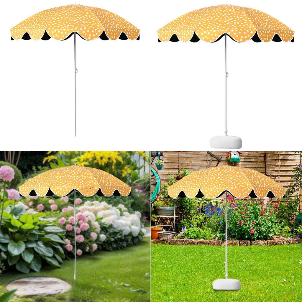 Patio Umbrella Outdoor Table Umbrella Water Resistant Heavy Duty Shade Screen Replacement Parasol Canopy for Pool Backyard