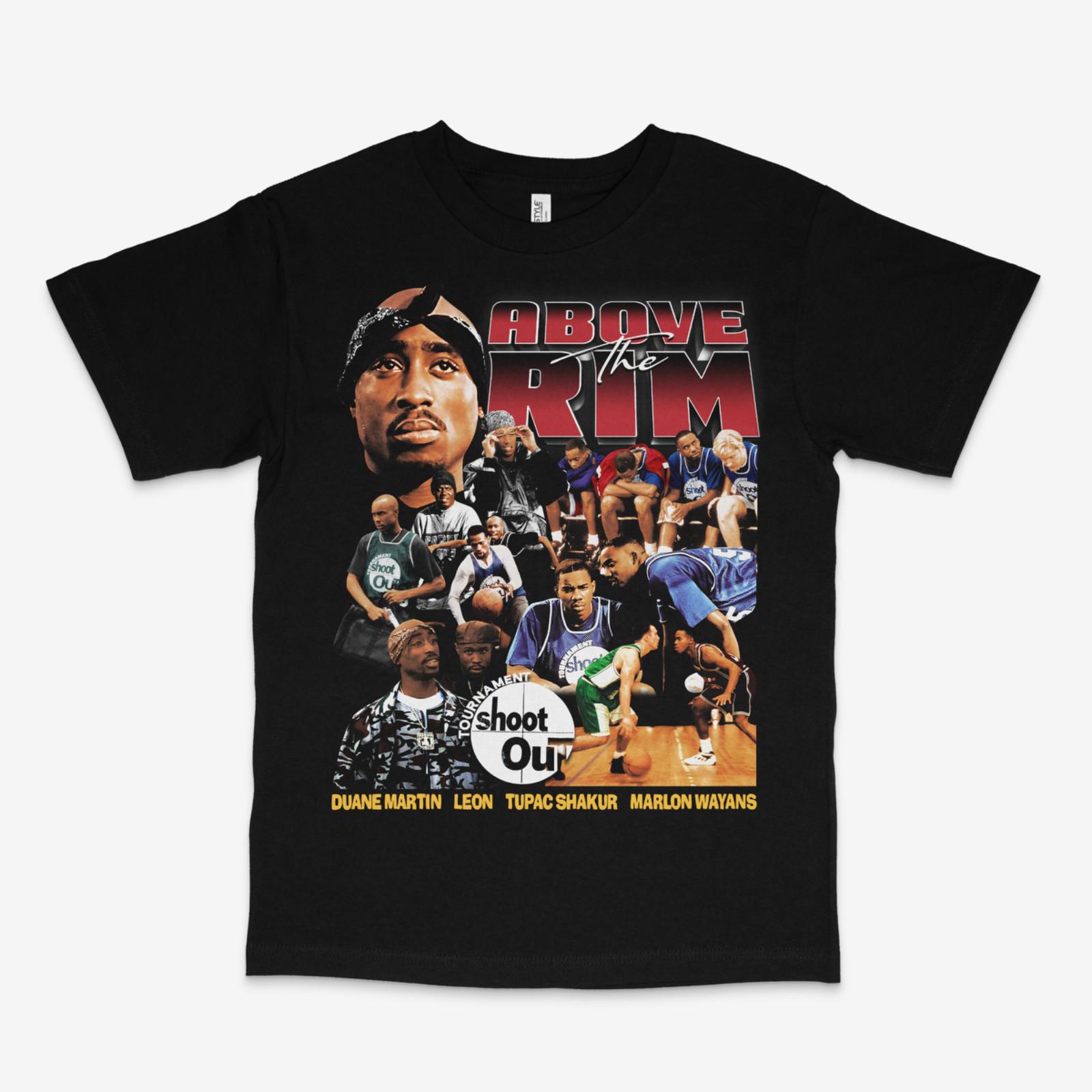 

Above the Rim Shootout Black Tee 5XL різнокольоровий